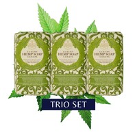 LUXURY HEMP SOAP 250G ( TRIO SET )